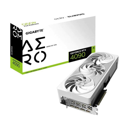 Gigabyte GeForce RTX 4090 AERO OC 24G GDDR6X Graphics Card - كرت الشاشة - PC BUILDER QATAR - Best PC Gaming Store in Qatar 