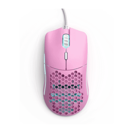 Glorious Gaming Model O Wired Forge Mouse - Pink - فأرة - PC BUILDER QATAR - Best PC Gaming Store in Qatar 