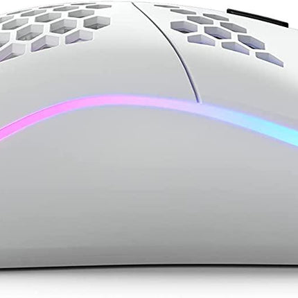 Glorious Gaming Model O Wireless Mouse - Matte White - فأرة - PC BUILDER QATAR - Best PC Gaming Store in Qatar 