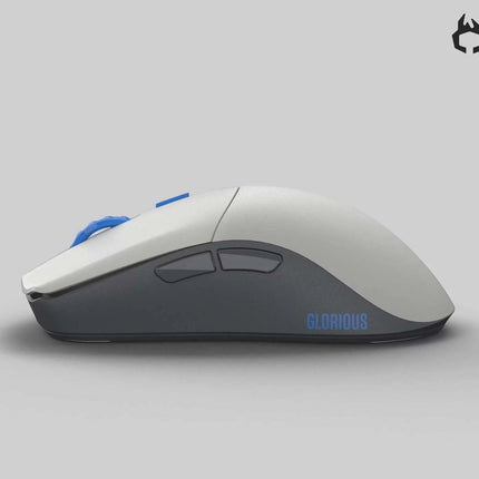 Glorious Series One PRO Wireless Mouse - Vidar - Grey/Blue - Forge - موس أحترافي جدا - PC BUILDER QATAR - Best PC Gaming Store in Qatar 