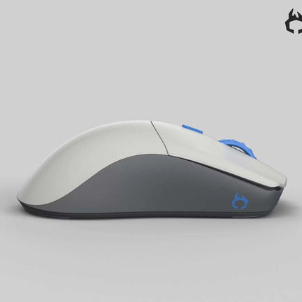 Glorious Series One PRO Wireless Mouse - Vidar - Grey/Blue - Forge - موس أحترافي جدا - PC BUILDER QATAR - Best PC Gaming Store in Qatar 