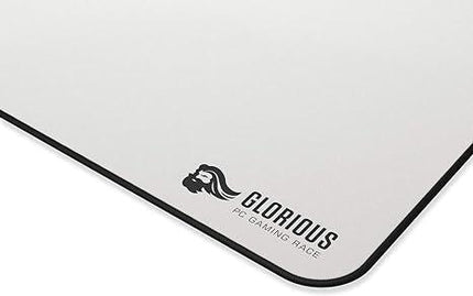 Glorious XL Heavy Gaming Mouse Cloth Mouse pad "16x18" White - حصيرة الفأرة - PC BUILDER QATAR - Best PC Gaming Store in Qatar 