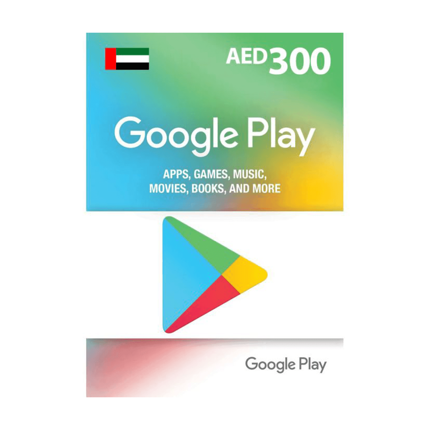 Google Play UAE 300AED - بطاقة شحن Google Play UAE 300AED - بطاقة شحن