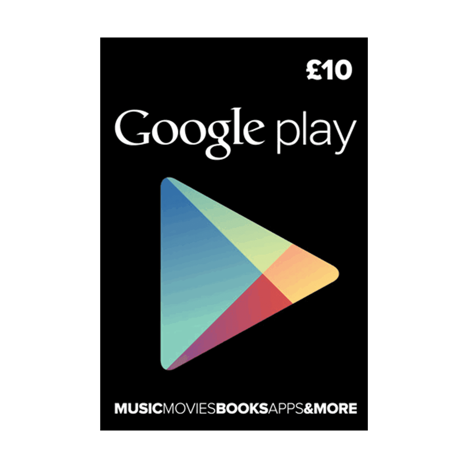 Google Play UK 10£ - بطاقة شحن Google Play UK 10£ - بطاقة شحن