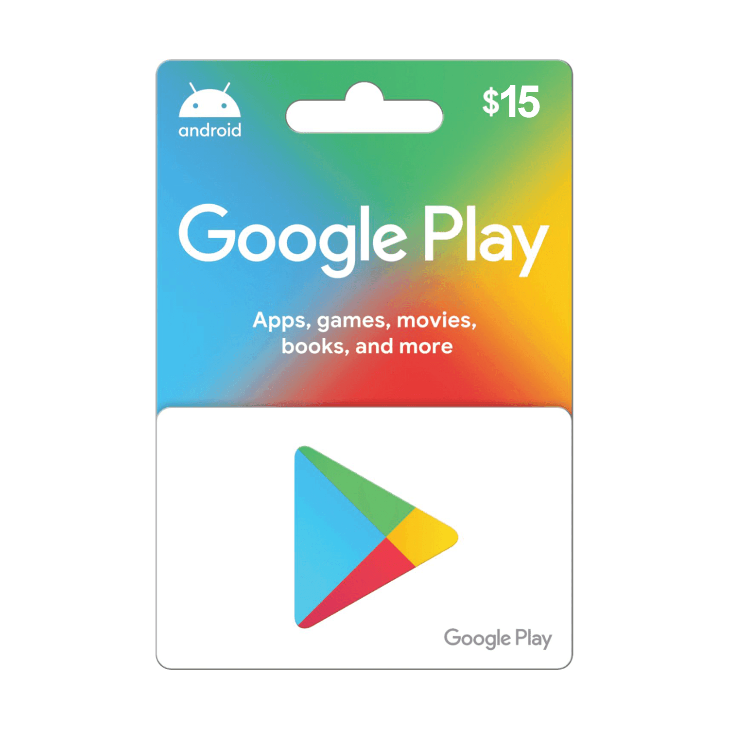 Google Play USA 15$ - بطاقة شحن Google Play USA 15$ - بطاقة شحن