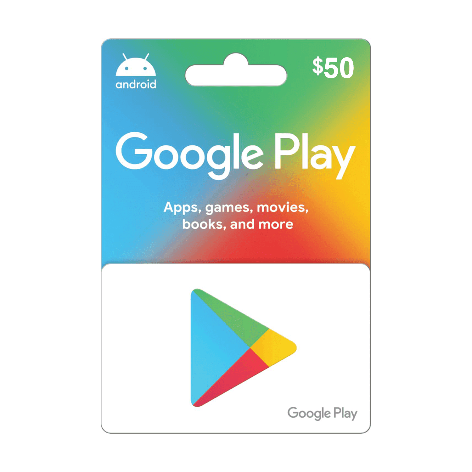 Google Play USA 50$ - بطاقة شحن Google Play USA 50$ - بطاقة شحن