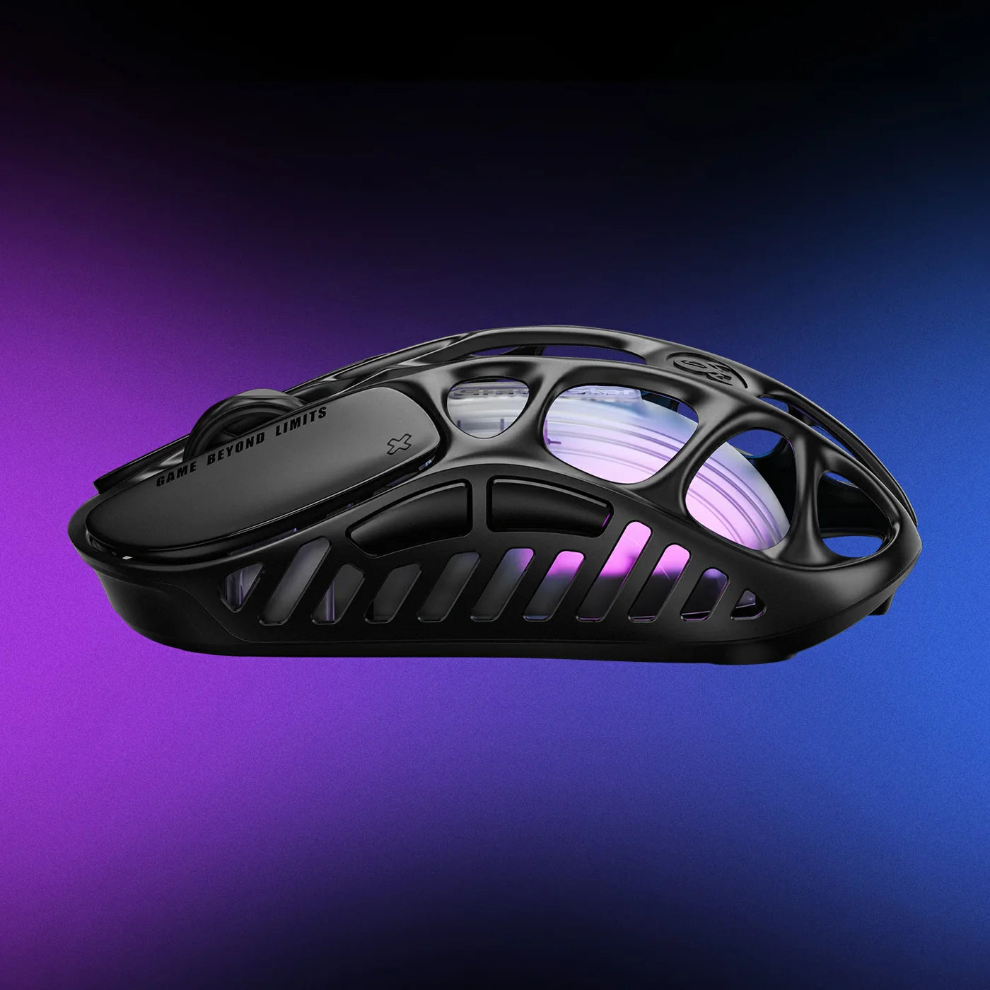 GRAVASTAR MERCURY X Wireless Gaming Mouse – Galaxy Black - ماوس قيمينغ احترافي