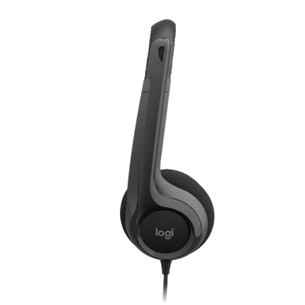 Logitech H390 USB Headset with Noise-Canceling Mic For Office - سماعه مكتبيه