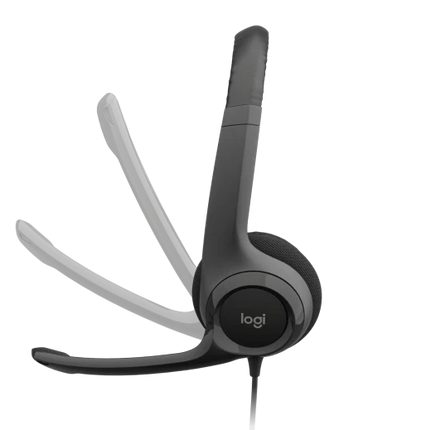 Logitech H390 USB Headset with Noise-Canceling Mic For Office - سماعه مكتبيه