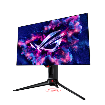 ASUS ROG Swift OLED PG27AQDP gaming monitor - 27-inch WOLED panel, 2k ,  480Hz , 0.03 ms (GTG), G-SYNC® /PS5/PC compatible, - شاشه العاب اوليد