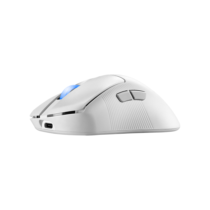 ASUS P714 ASUS ROG KERIS II ACE WIRELESS AIMPOINT WHITE GAMING MOUSE AIMPOINT PRO, 42000DPI - ماوس احترافي