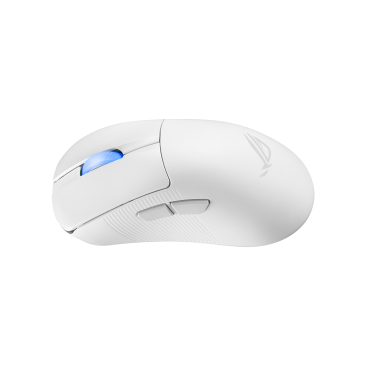 ASUS P714 ASUS ROG KERIS II ACE WIRELESS AIMPOINT WHITE GAMING MOUSE AIMPOINT PRO, 42000DPI - ماوس احترافي