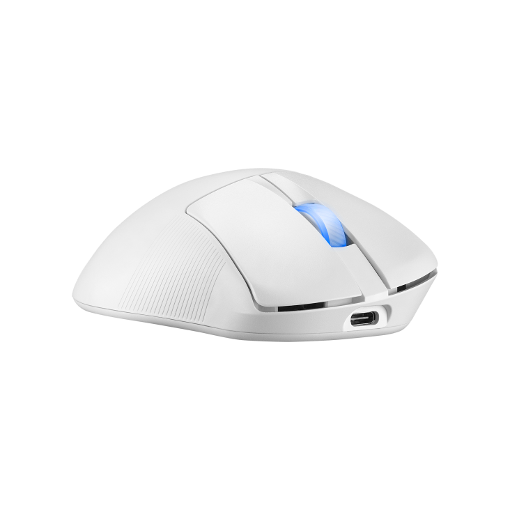 ASUS P714 ASUS ROG KERIS II ACE WIRELESS AIMPOINT WHITE GAMING MOUSE AIMPOINT PRO, 42000DPI - ماوس احترافي