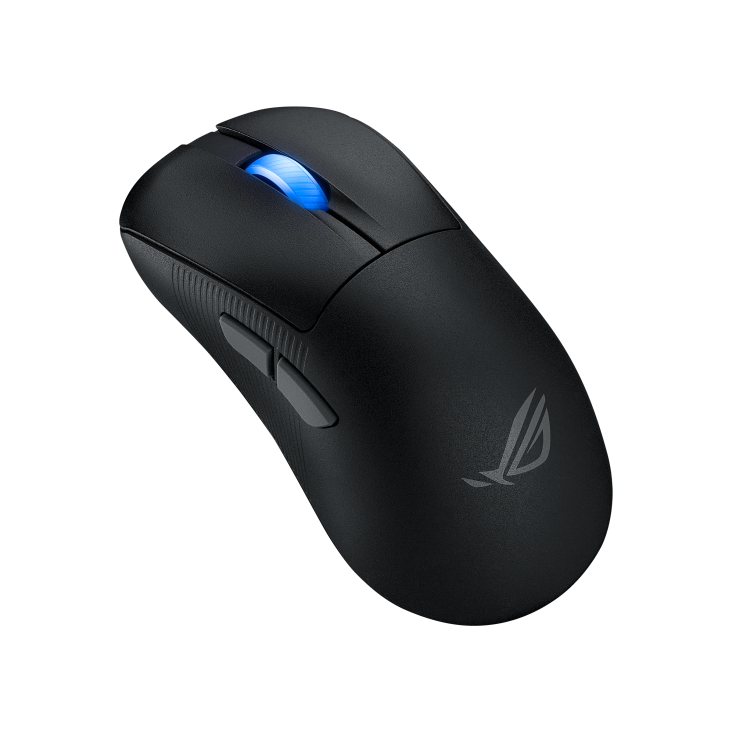 ASUS P714 ROG KERIS II ACE WIRELESS AIMPOINT BLACK GAMING MOUSE AIMPOINT PRO, 42000DPI - ماوس احترافي