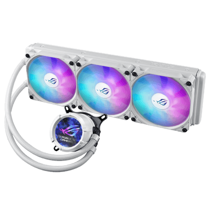 ASUS ROG STRIX LC III 360 ARGB LCD COOLER White - مبرد ممتاز مع شاشه  أبيض