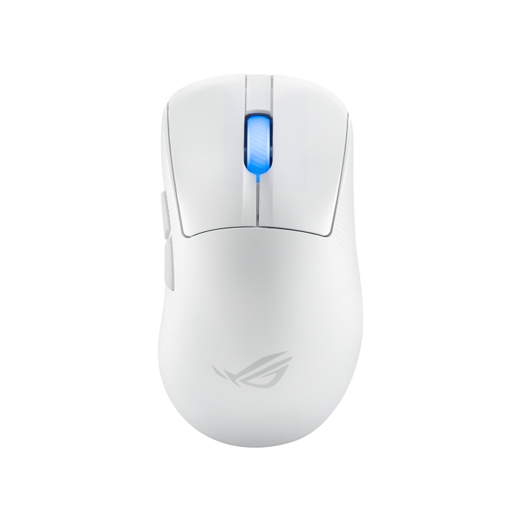 ASUS P714 ASUS ROG KERIS II ACE WIRELESS AIMPOINT WHITE GAMING MOUSE AIMPOINT PRO, 42000DPI - ماوس احترافي