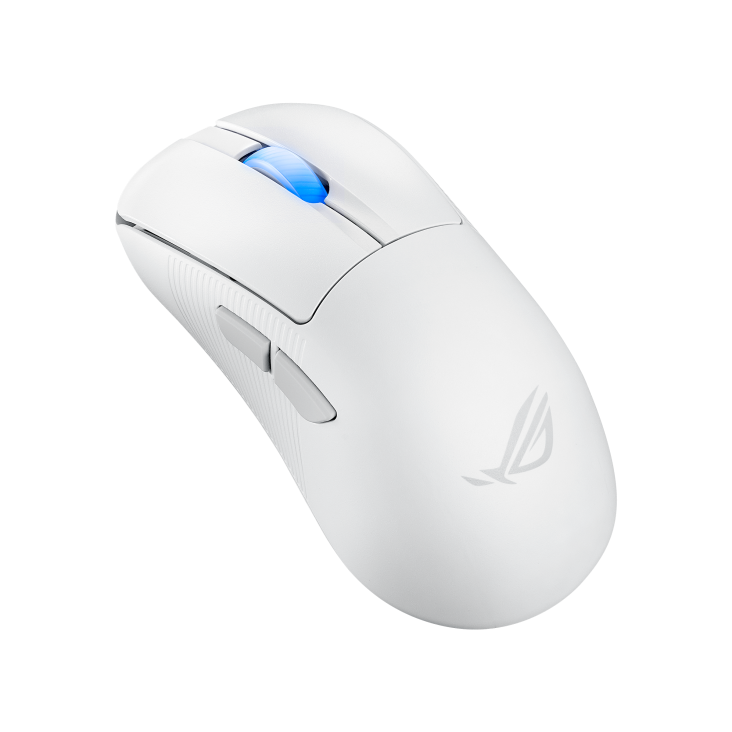 ASUS P714 ASUS ROG KERIS II ACE WIRELESS AIMPOINT WHITE GAMING MOUSE AIMPOINT PRO, 42000DPI - ماوس احترافي