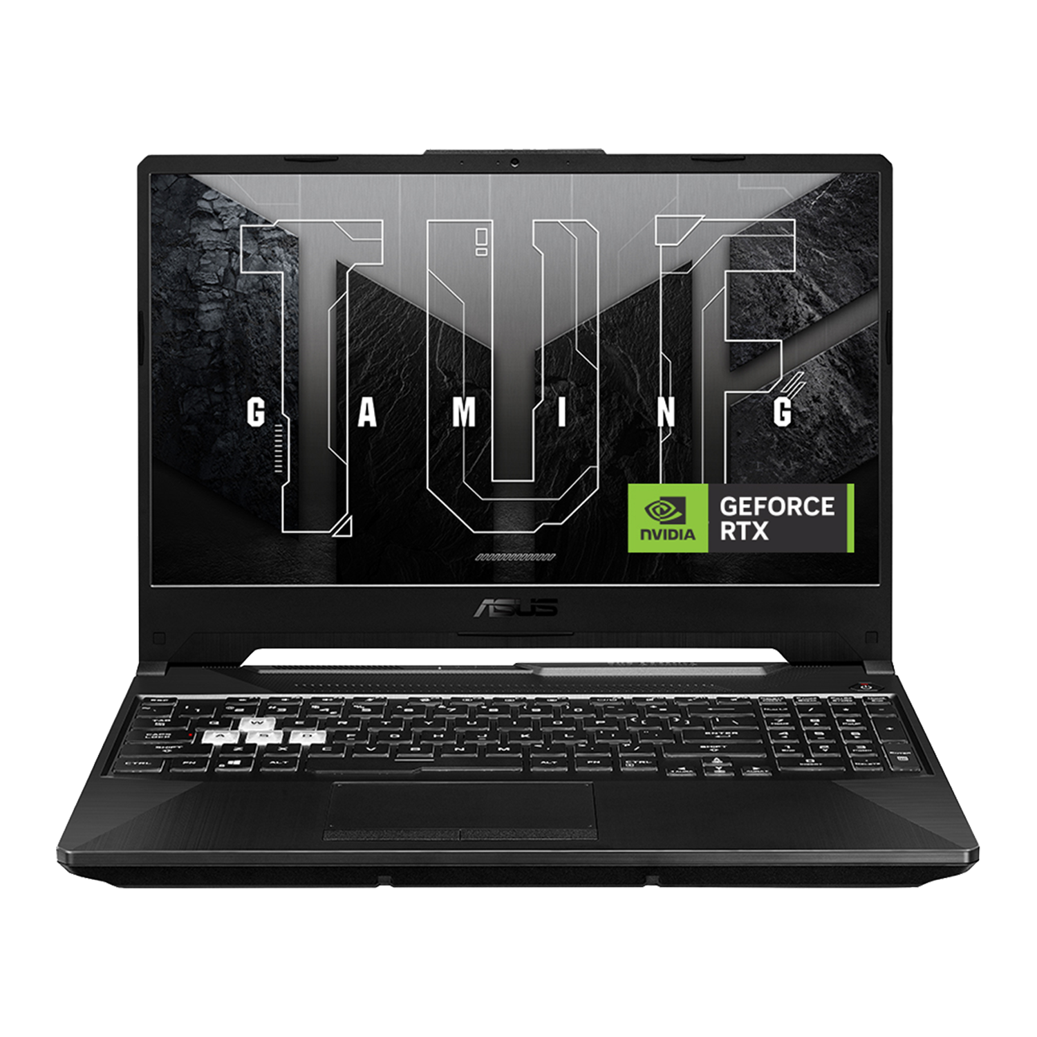 Asus TUF Gaming A15 FA506NCG-B165W Laptop, 15.6-inch FHD, R7 7445HS, RTX 3050 4GB, 16GB Ram, 512GB SSD - لابتوب قيمنق