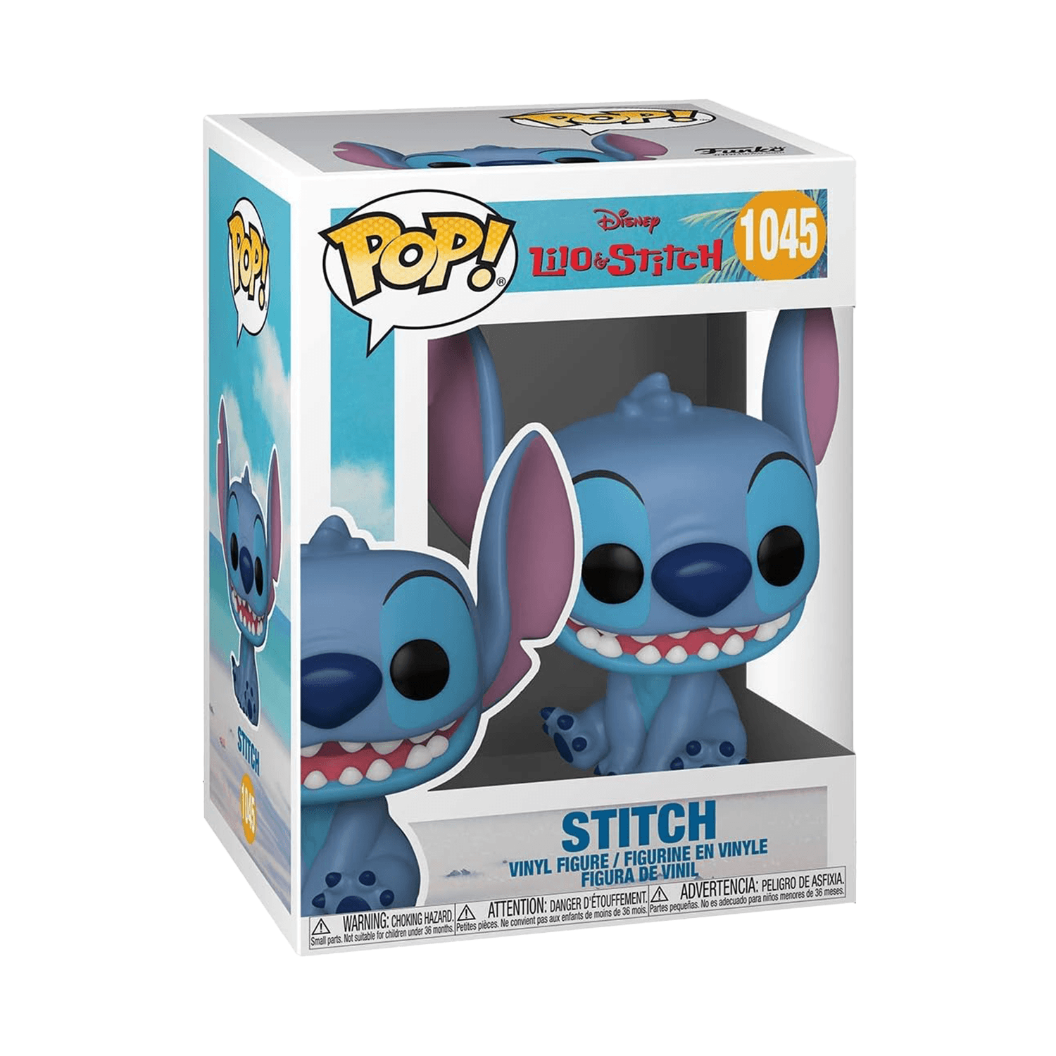 Funko Pop! Disney: Lilo & Stitch - Stitch #1045 - مجسمات أنمي Funko Pop! Disney: Lilo & Stitch - Stitch #1045 - مجسمات أنمي