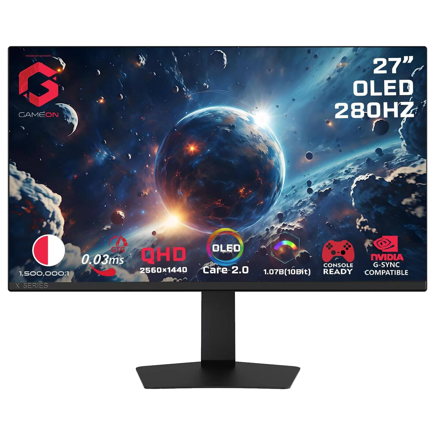 GAMEON GO27QDOLD280 Gaming Monitor 27