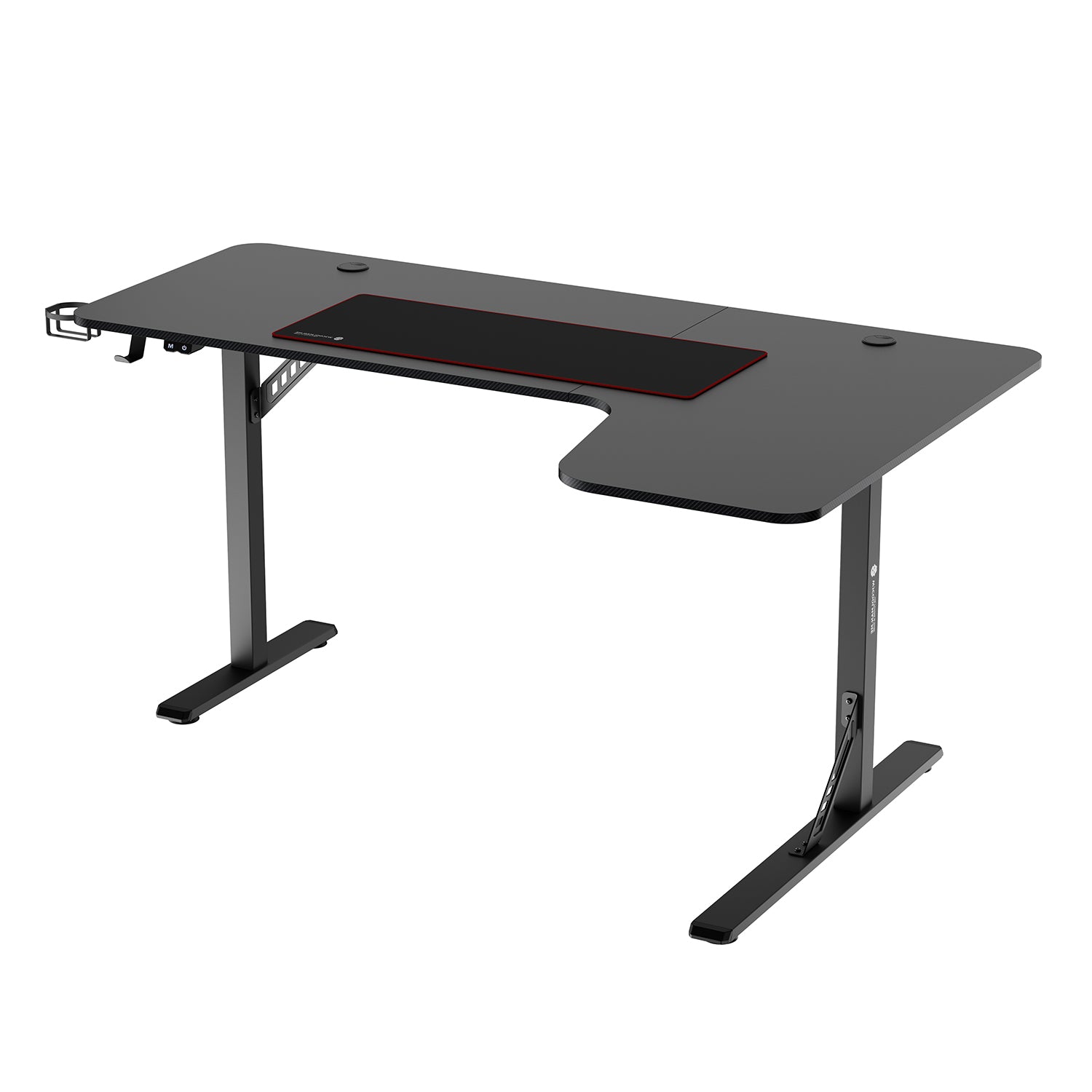 WJ COOLMAN L SHAPE BLACK 903 RIGHT SIDE - طاوله قيمنق زاويه