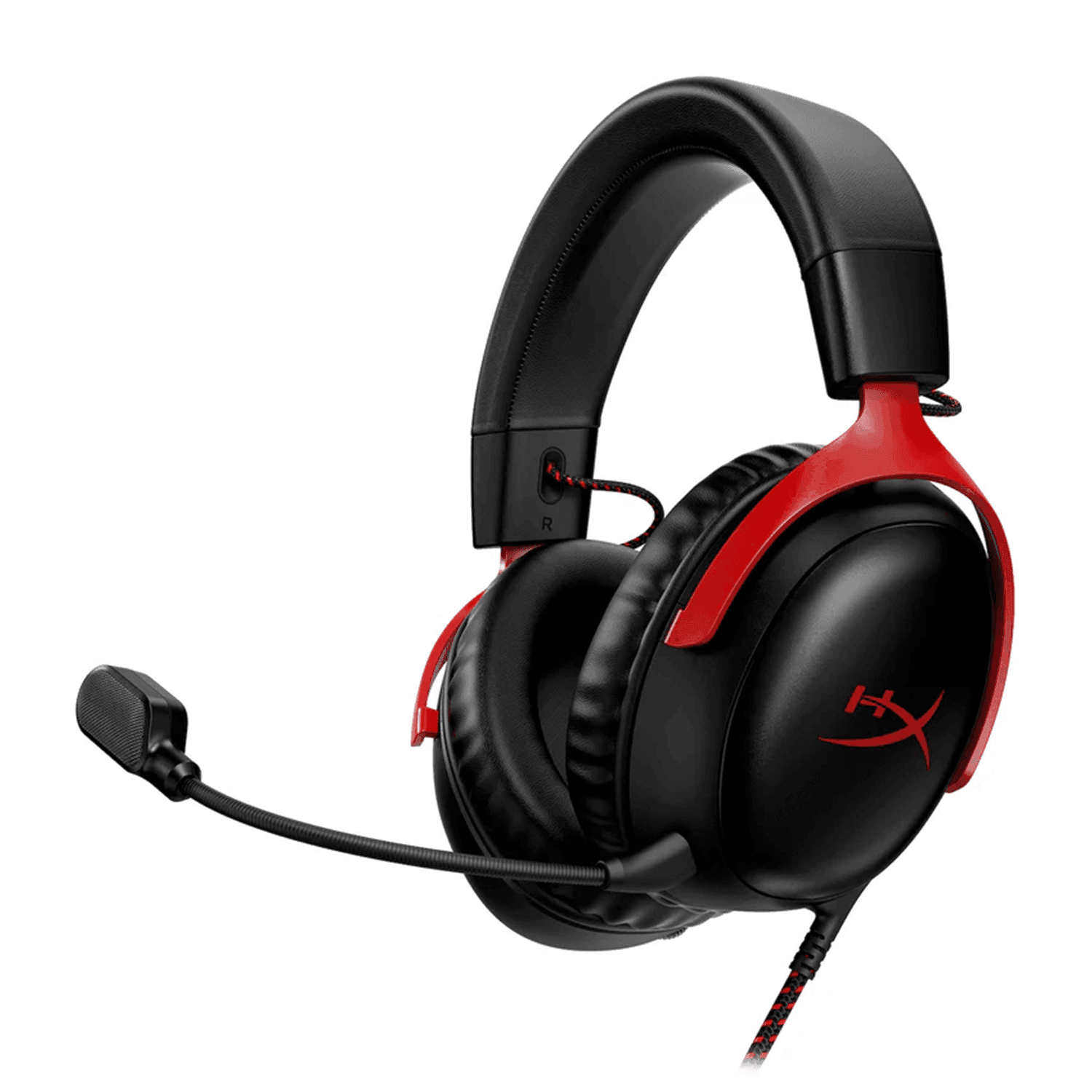 HyperX Cloud III Gaming Headset- Red and Black - سماعة HyperX Cloud III Gaming Headset- Red and Black - سماعة