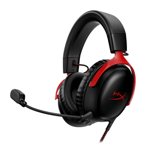 HyperX Cloud III Gaming Headset- Red and Black - سماعة