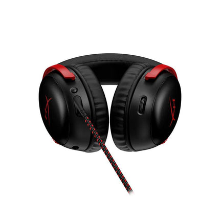 HyperX Cloud III Gaming Headset- Red and Black - سماعة - PC BUILDER QATAR - Best PC Gaming Store in Qatar 