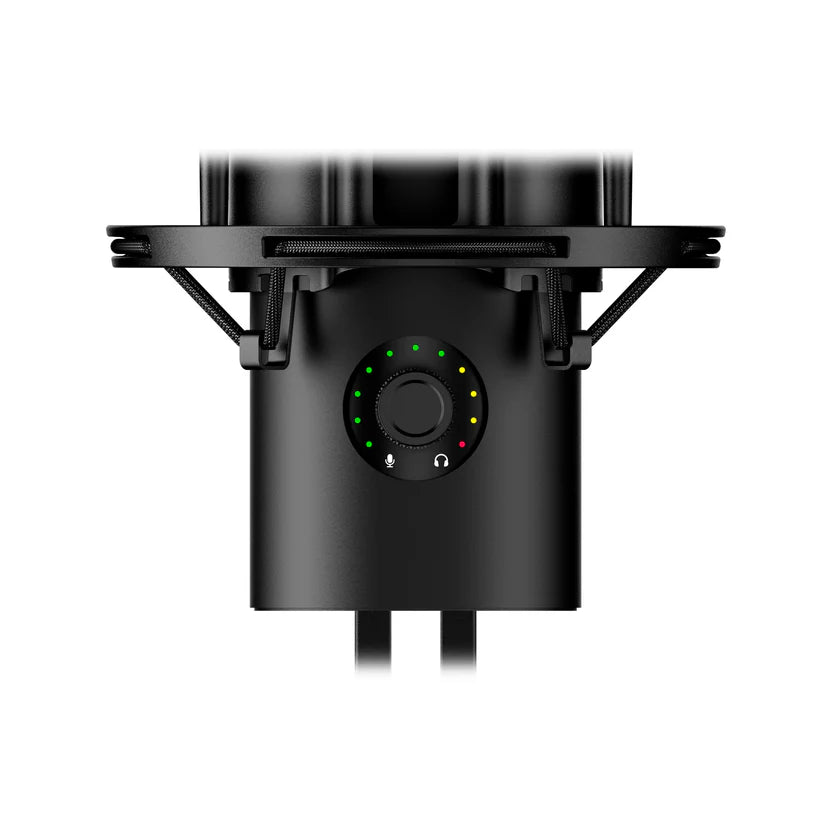 HyperX QuadCast 2 S – USB Microphone, Removable Shock Mount, PC, Mac, USB-C - Black - ميكروفون أحترافي