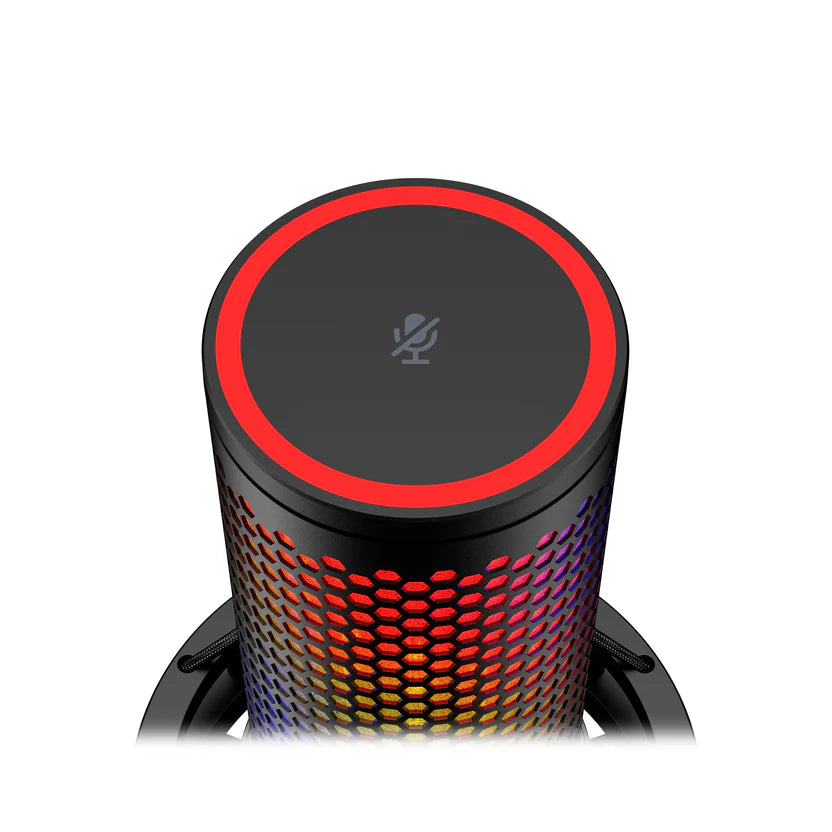 HyperX QuadCast 2 S – USB Microphone, Removable Shock Mount, PC, Mac, USB-C - Black - ميكروفون أحترافي