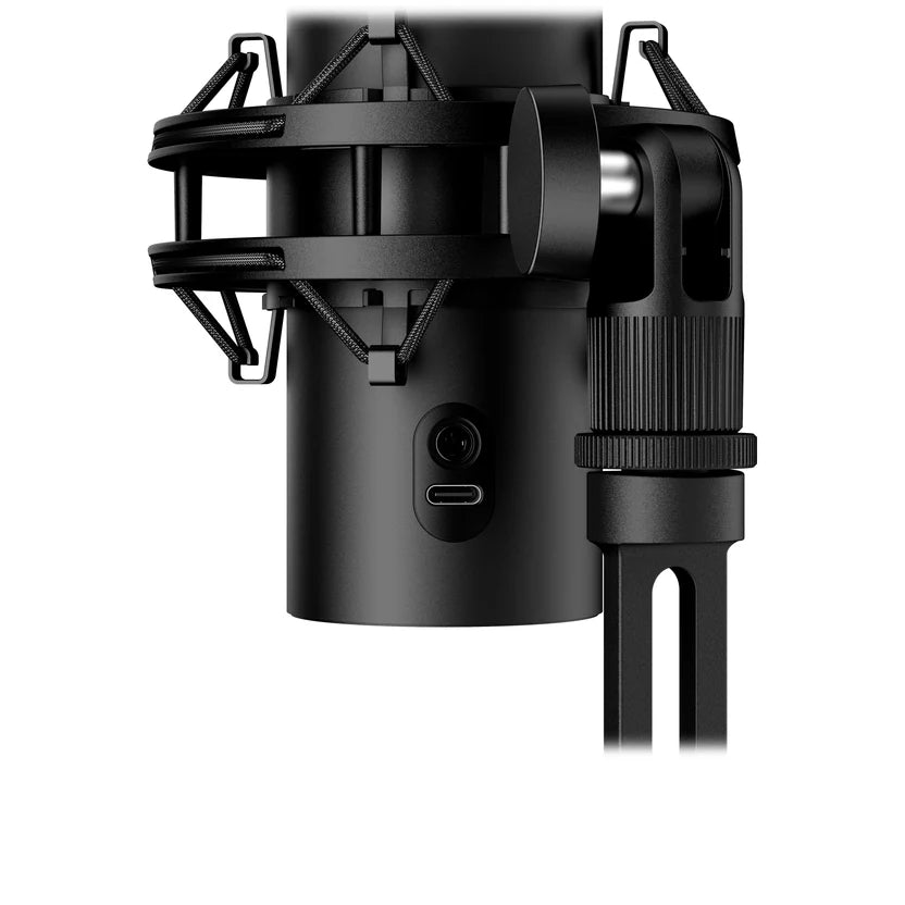 HyperX QuadCast 2 S – USB Microphone, Removable Shock Mount, PC, Mac, USB-C - Black - ميكروفون أحترافي
