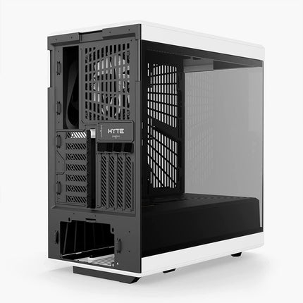 Hyte Y40 Mid-Tower ATX Case + Custom Screen - White - صندوق مع شاشة - PC BUILDER QATAR - Best PC Gaming Store in Qatar 