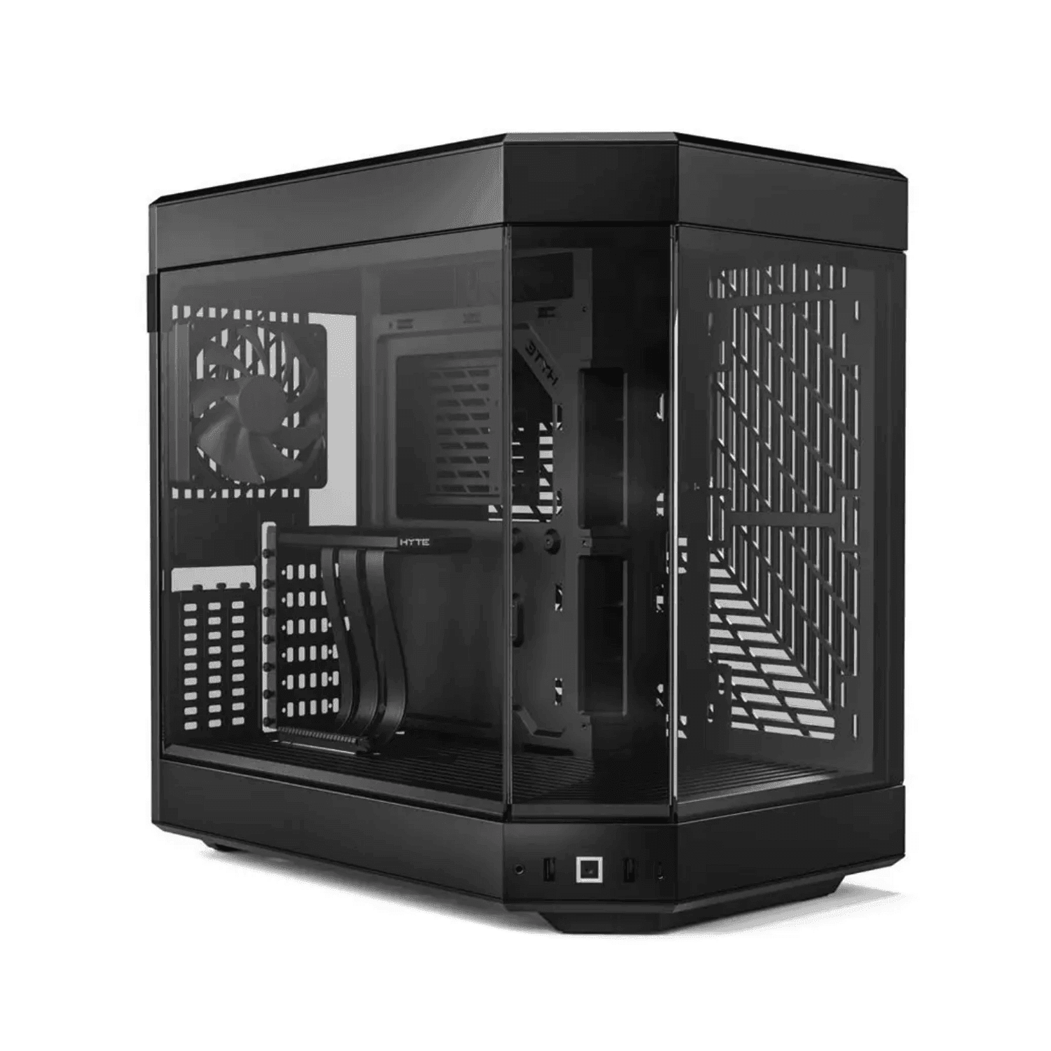 HYTE Y60 Modern Aesthetic Mid-Tower ATX Computer Gaming Case Black - كيس HYTE Y60 Modern Aesthetic Mid-Tower ATX Computer Gaming Case Black - كيس