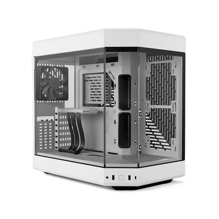 HYTE Y60 Modern Aesthetic Mid-Tower ATX Computer Gaming Case Snow White - صندوق - PC BUILDER QATAR - Best PC Gaming Store in Qatar 