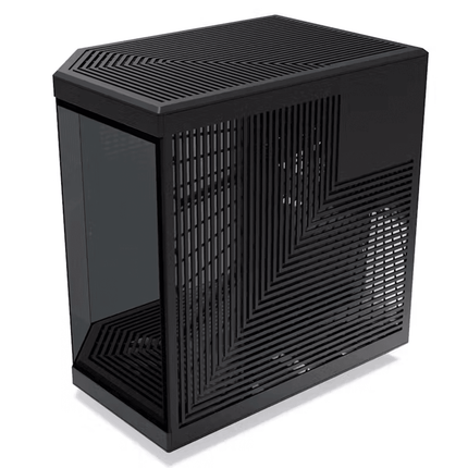 Hyte Y70 Dual Chamber ATX Mid Tower Modern Aesthetic Case - Black - كيس - PC BUILDER QATAR - Best PC Gaming Store in Qatar 