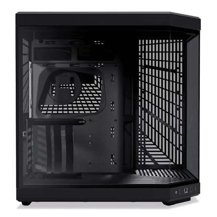 Hyte Y70 Dual Chamber ATX Mid Tower Modern Aesthetic Case - Black - كيس - PC BUILDER QATAR - Best PC Gaming Store in Qatar 