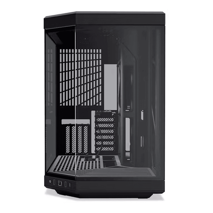 Hyte Y70 Dual Chamber ATX Mid Tower Modern Aesthetic Case - Black - كيس - PC BUILDER QATAR - Best PC Gaming Store in Qatar 