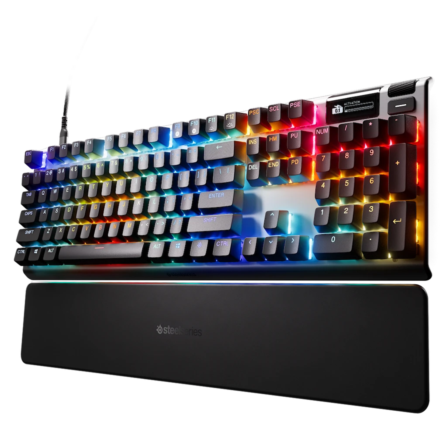 SteelSeries Apex Pro Gen 3 OmniPoint HyperMagnetic Keyboard RGB - كيبورد احترافي