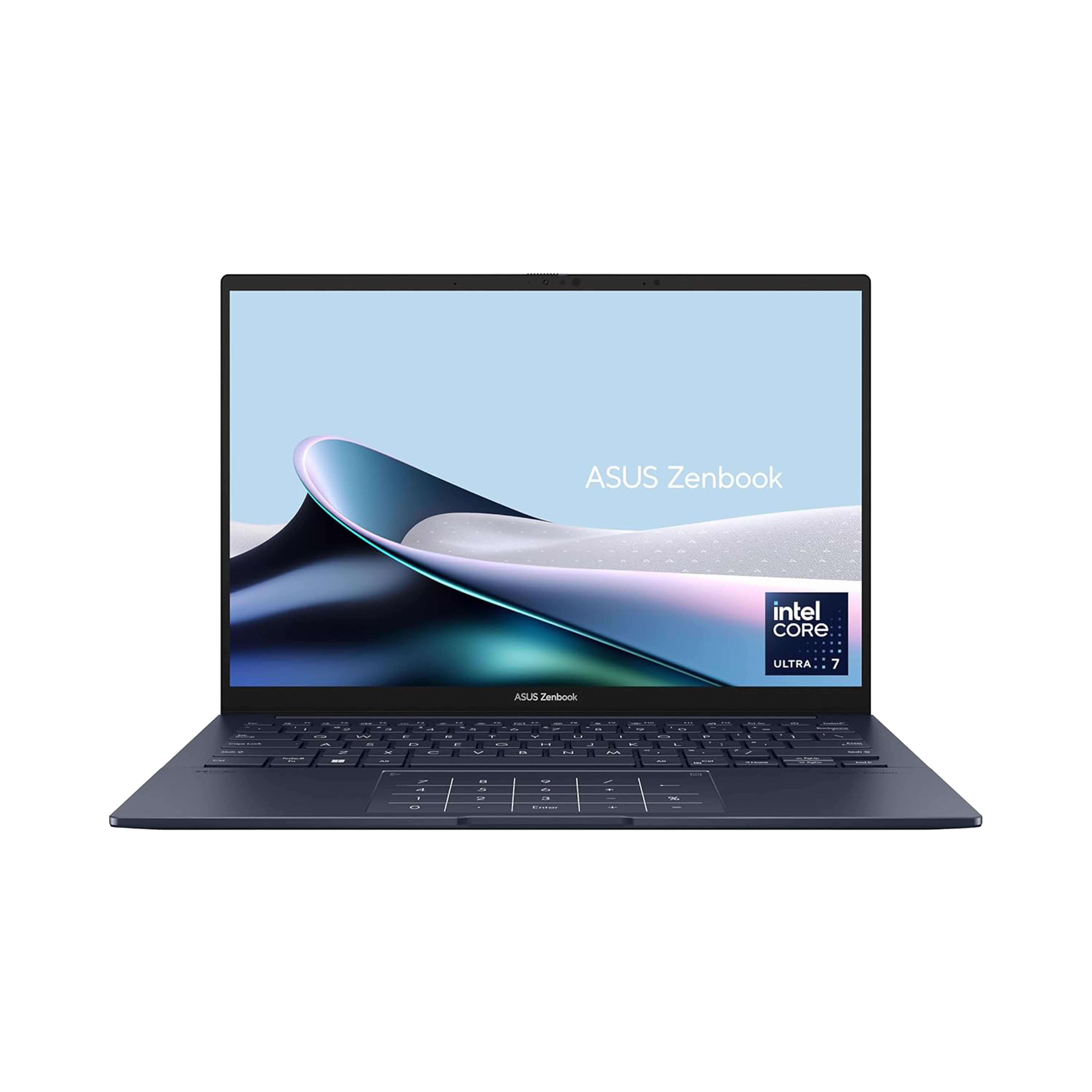 Asus Zenbook 14 OLED Laptop UX3405CA-PZ052W, 14 Inch 3K OLED, 16GB RAM, 1TB SSD, Blue - لابتوب