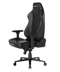 DXRacer Martian Series Gaming Chair Size XL, EPU Upholstery - Black/Yellow - كرسي قيمنق
