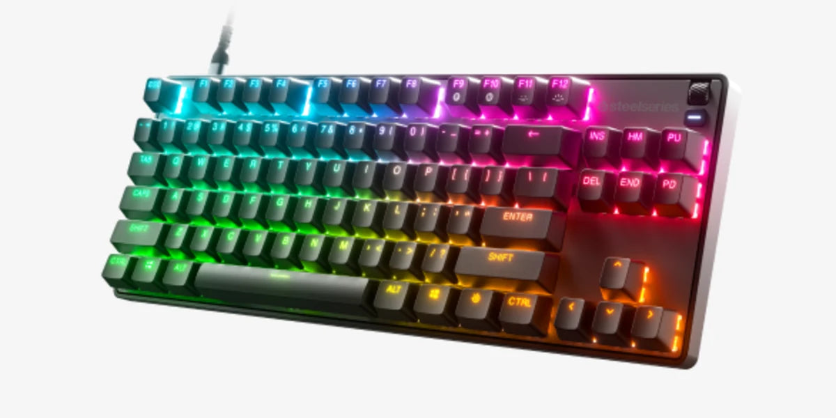 SteelSeries Apex 9 TKL Mechanical Gaming Keyboard Optical Switches | 64848-كيبورد احترافي