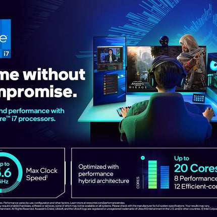 Intel® Core™ i7 processor 14700K 5.60 GHz 20 Core LGA 1700 Processor - معالج - PC BUILDER QATAR - Best PC Gaming Store in Qatar 