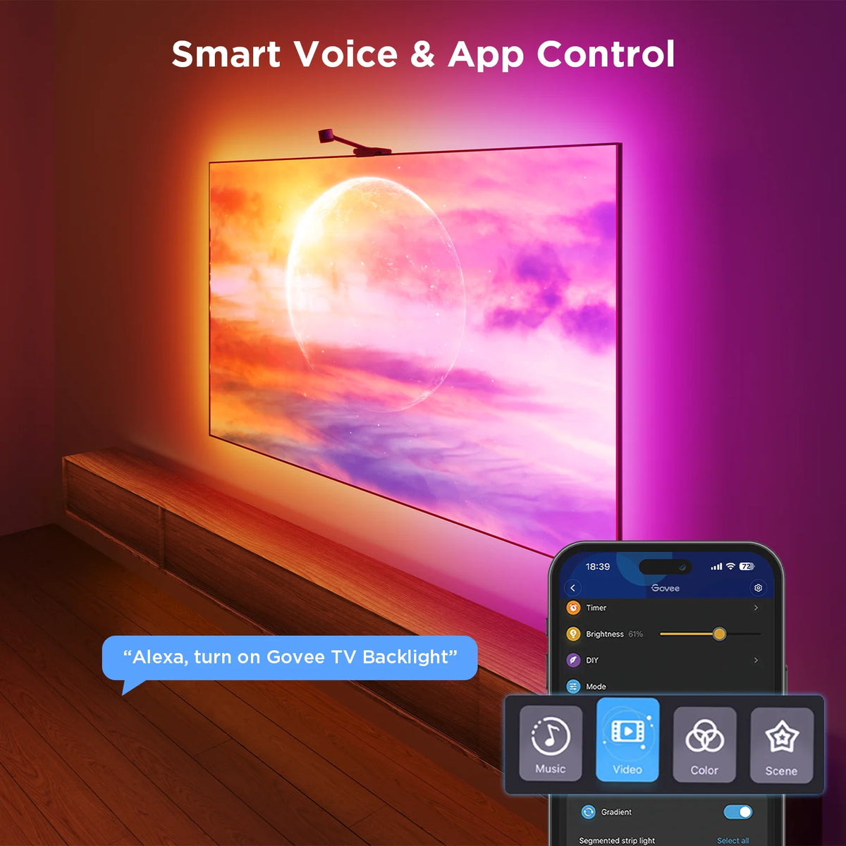 Govee TV Backlight 3S Netflix Edition (55