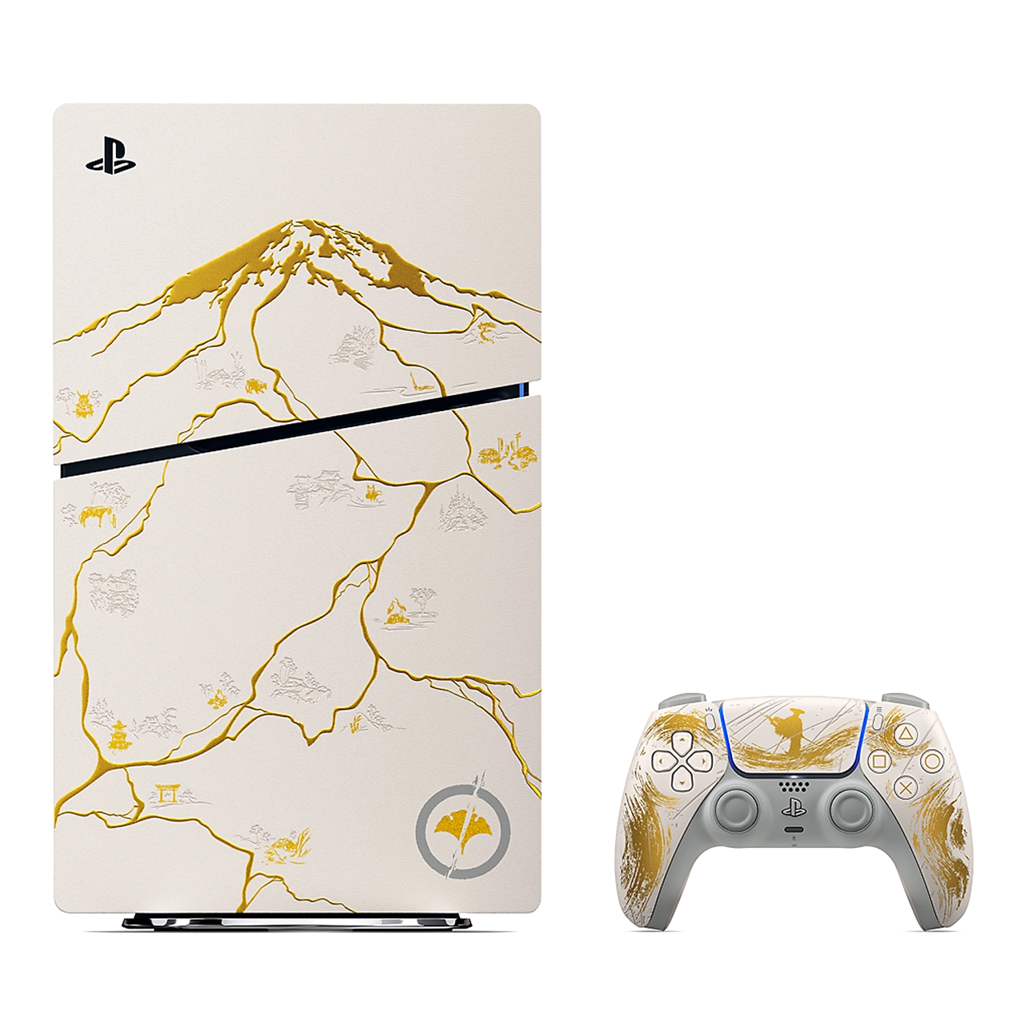 Sony PlayStation 5 Console – Ghost of Yotei Gold Limited Edition Bundle - سوني 5 ليمت اديشن