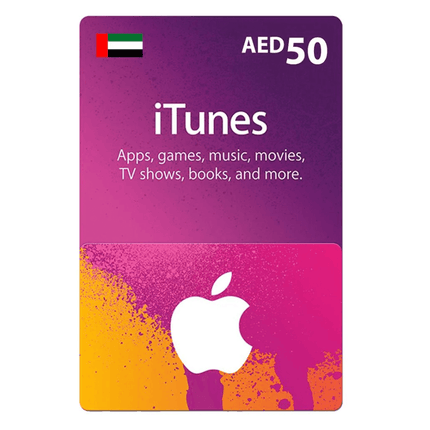iTunes UAE 50 - بطاقة هدية