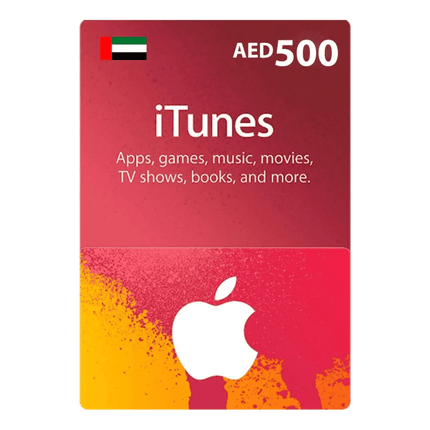 iTunes UAE 500 - بطاقة هدية