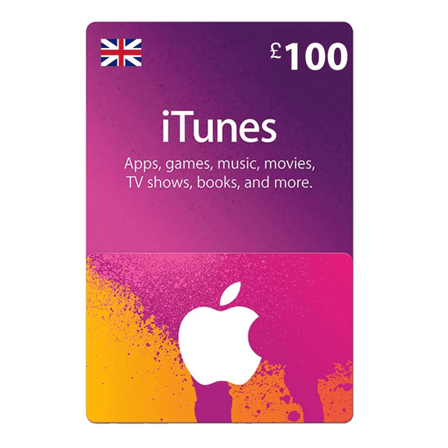 iTunes UK GBP100 - بطاقة شحن iTunes UK GBP100 - بطاقة شحن