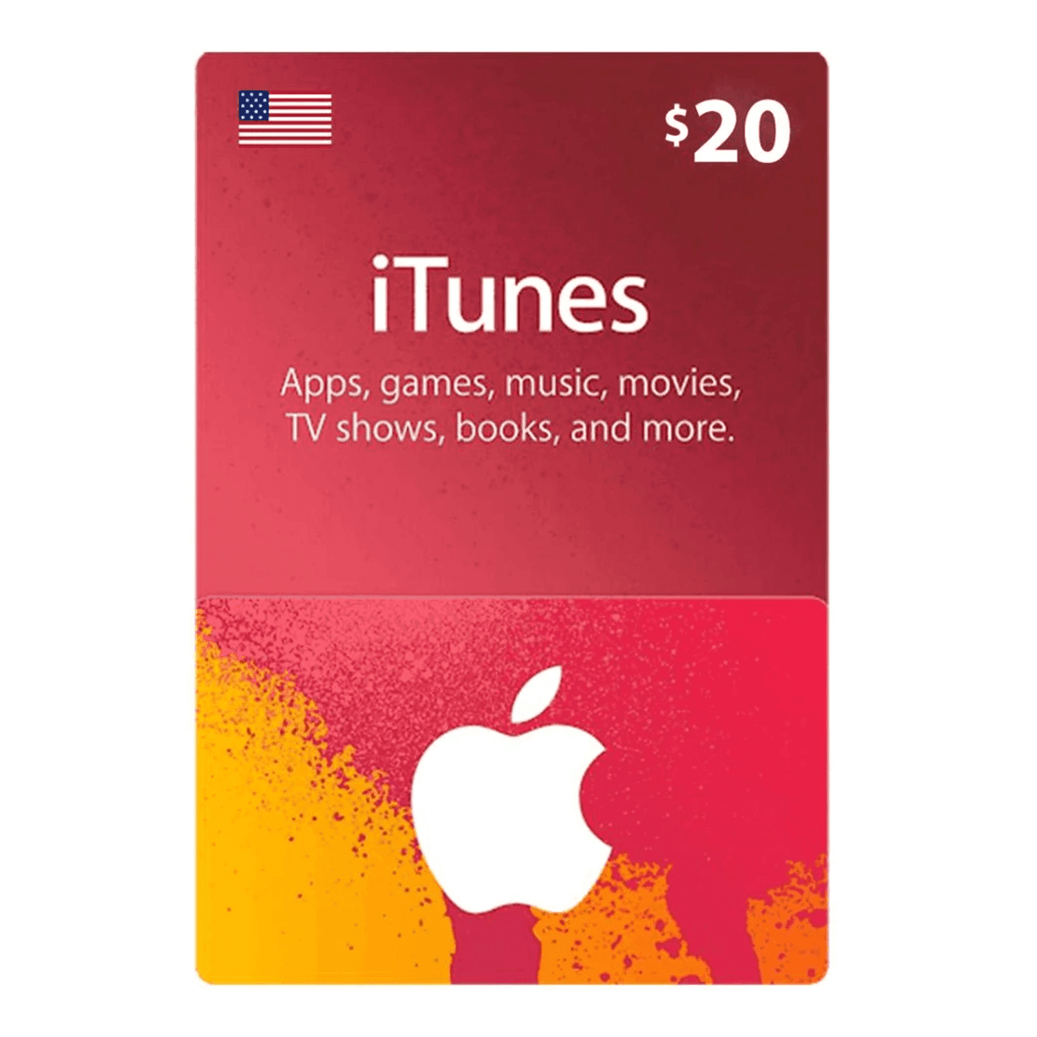 iTunes USA $20 - بطاقة شحن iTunes USA $20 - بطاقة شحن
