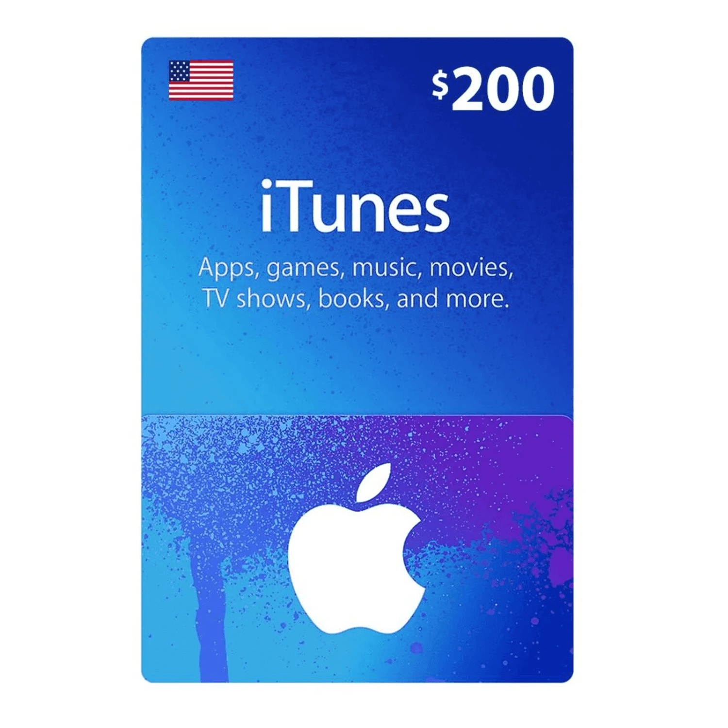 iTunes USA $200 - بطاقة شحن iTunes USA $200 - بطاقة شحن