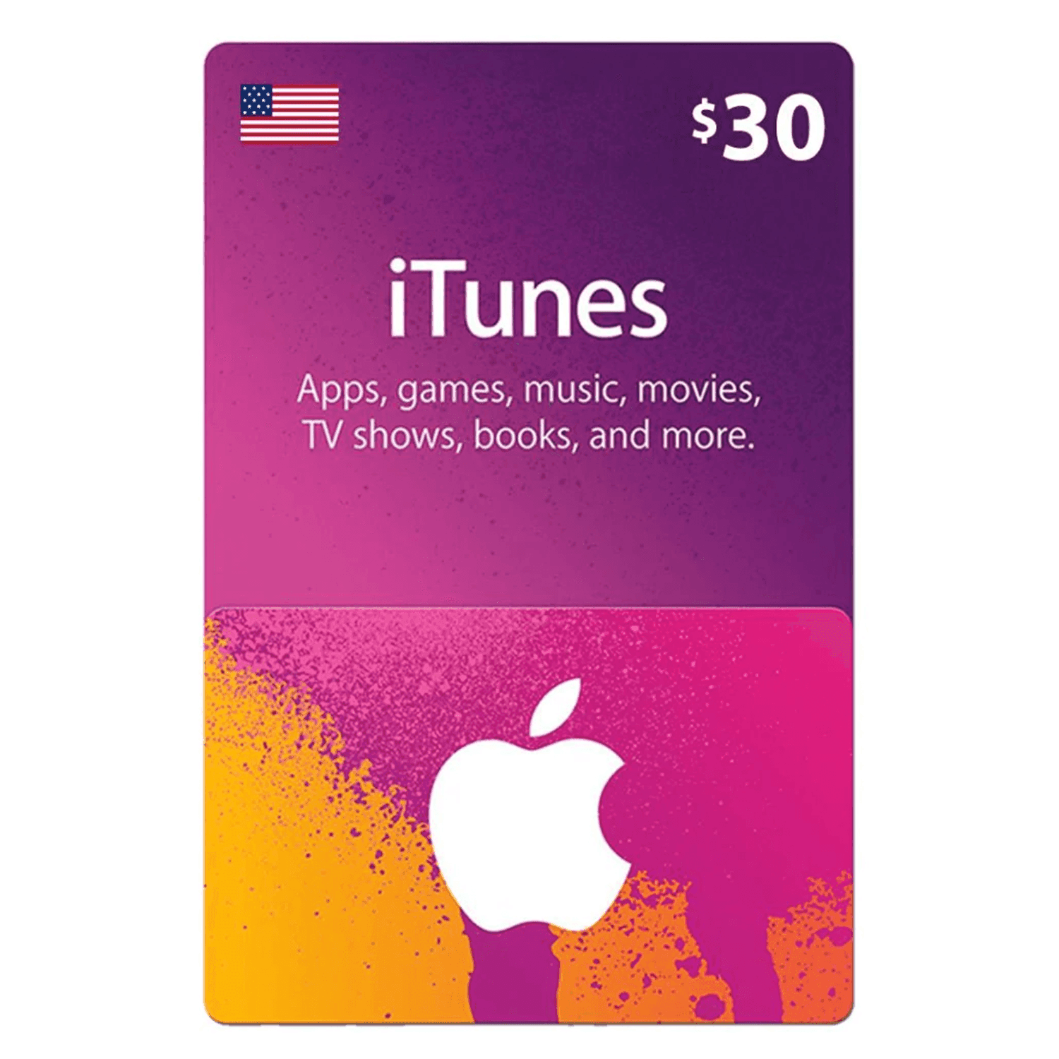 iTunes USA $30 - بطاقة شحن iTunes USA $30 - بطاقة شحن